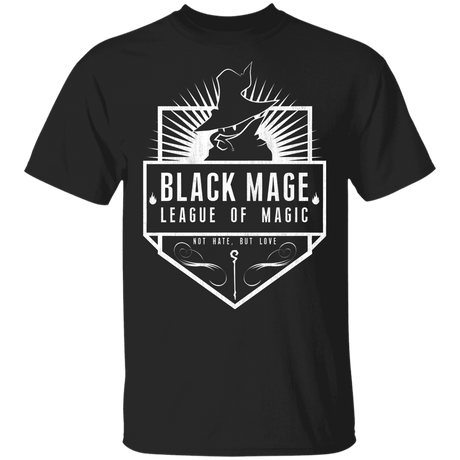 T-Shirts Black / YXS Black Mage League of Magic Youth T-Shirt