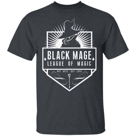 T-Shirts Dark Heather / YXS Black Mage League of Magic Youth T-Shirt