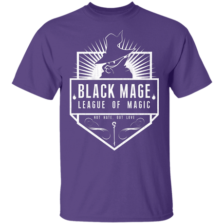 T-Shirts Purple / YXS Black Mage League of Magic Youth T-Shirt