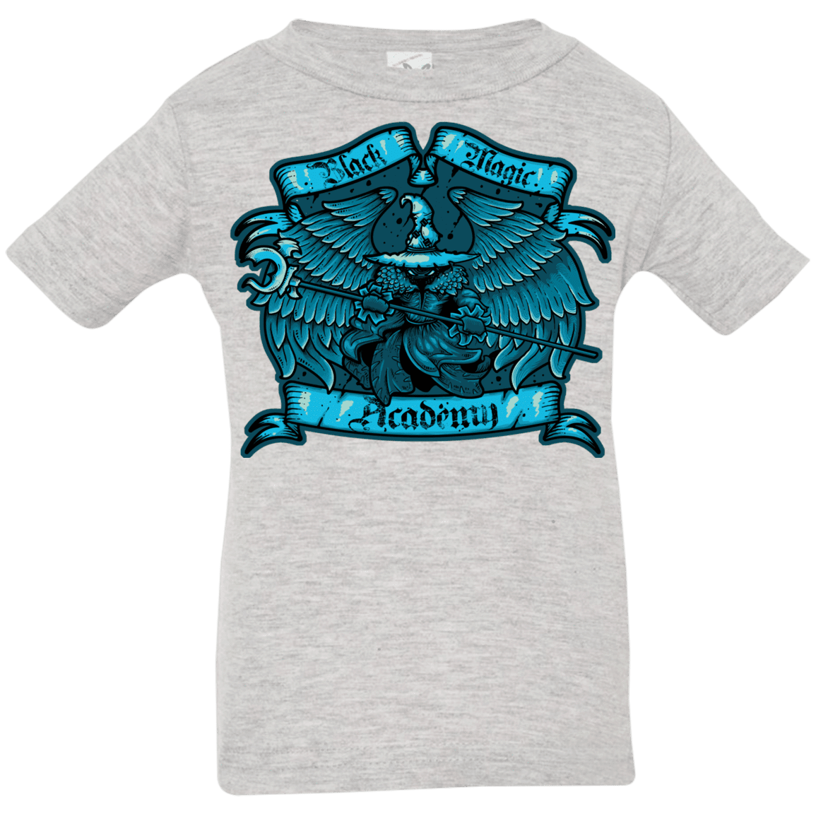 T-Shirts Heather Grey / 6 Months Black Magic Academy Infant Premium T-Shirt