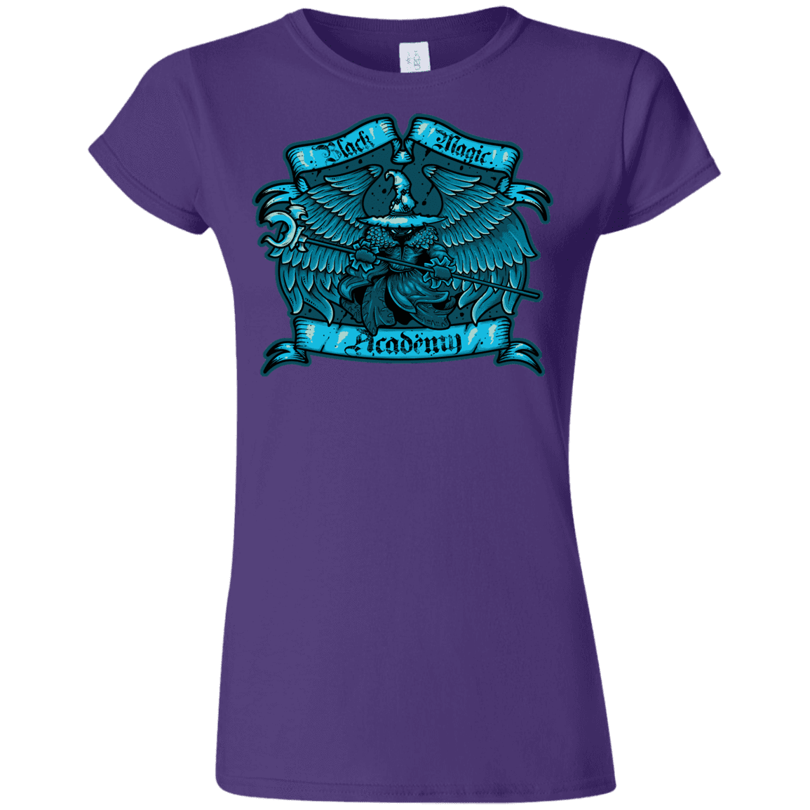 T-Shirts Purple / S Black Magic Academy Junior Slimmer-Fit T-Shirt