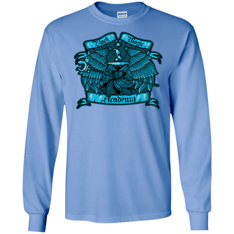 T-Shirts Carolina Blue / S Black Magic Academy Men's Long Sleeve T-Shirt