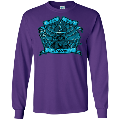 T-Shirts Purple / S Black Magic Academy Men's Long Sleeve T-Shirt