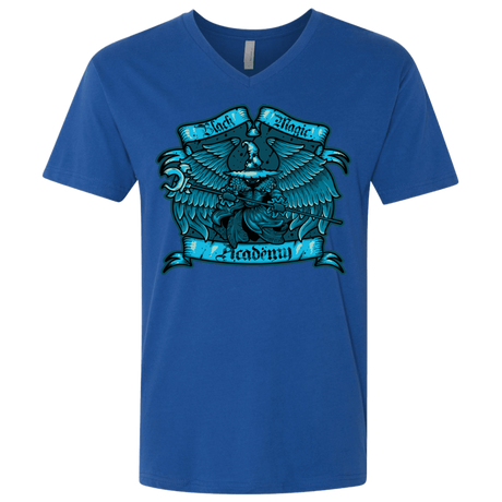 T-Shirts Royal / X-Small Black Magic Academy Men's Premium V-Neck