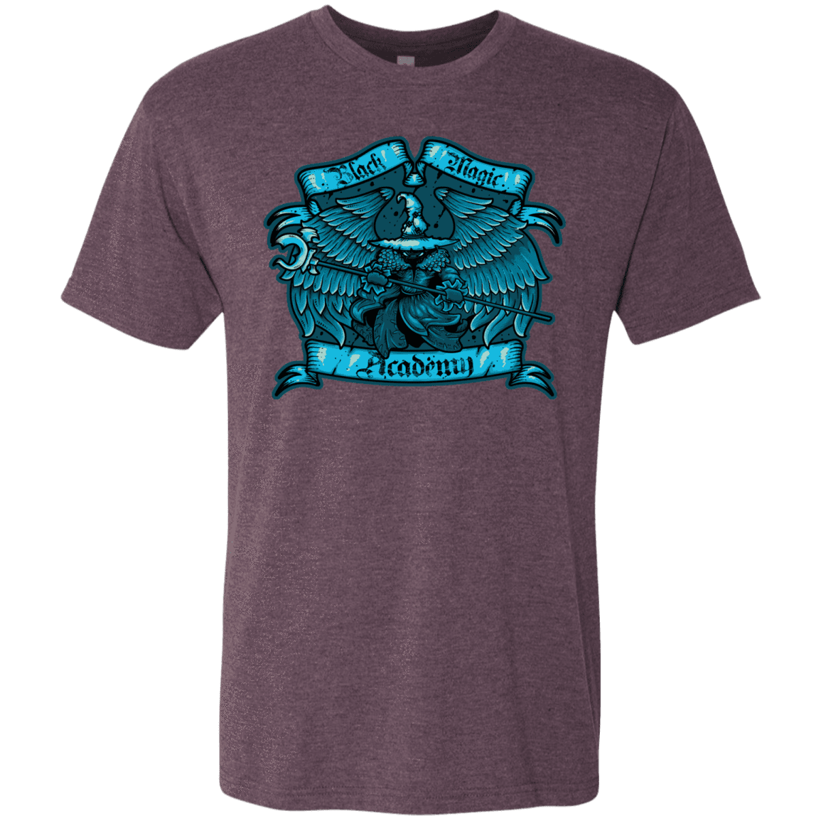T-Shirts Vintage Purple / S Black Magic Academy Men's Triblend T-Shirt