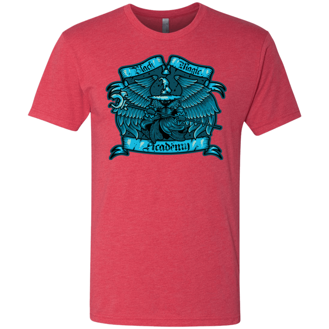 T-Shirts Vintage Red / S Black Magic Academy Men's Triblend T-Shirt