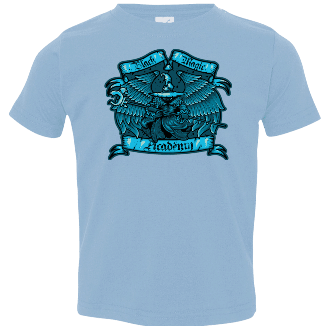 T-Shirts Light Blue / 2T Black Magic Academy Toddler Premium T-Shirt