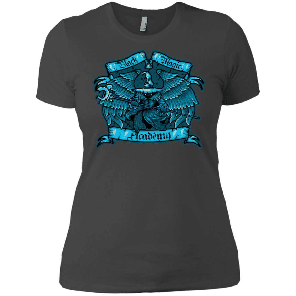 T-Shirts Heavy Metal / X-Small Black Magic Academy Women's Premium T-Shirt