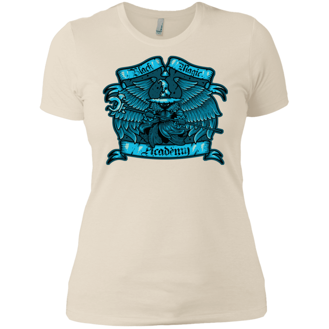 T-Shirts Ivory/ / X-Small Black Magic Academy Women's Premium T-Shirt