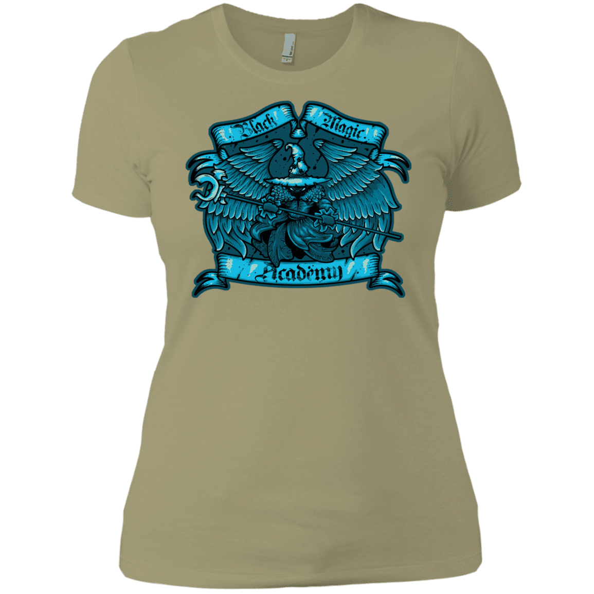 T-Shirts Light Olive / X-Small Black Magic Academy Women's Premium T-Shirt
