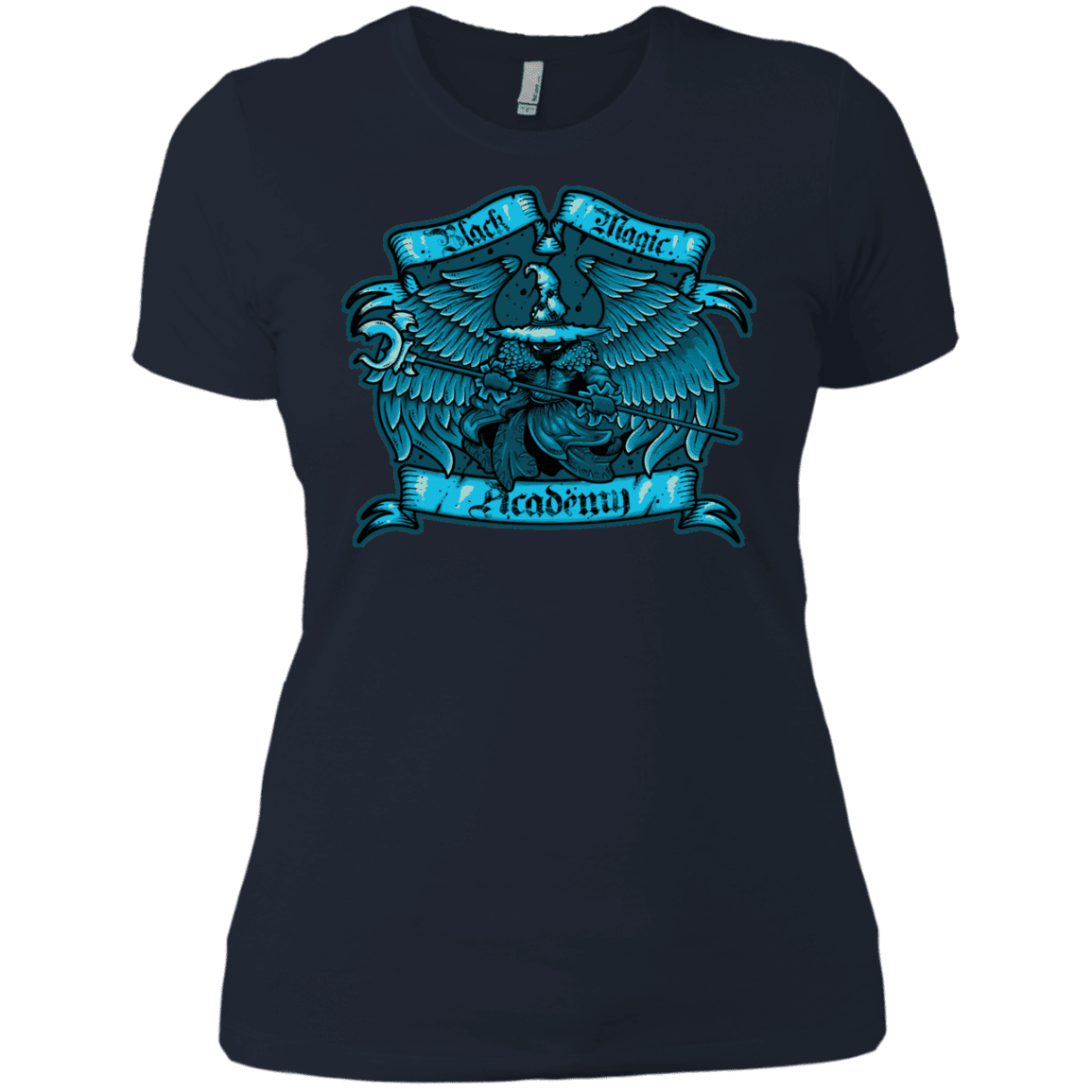 T-Shirts Midnight Navy / X-Small Black Magic Academy Women's Premium T-Shirt