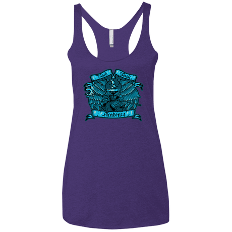 T-Shirts Purple Rush / X-Small Black Magic Academy Women's Triblend Racerback Tank