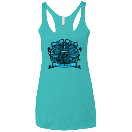 T-Shirts Tahiti Blue / X-Small Black Magic Academy Women's Triblend Racerback Tank