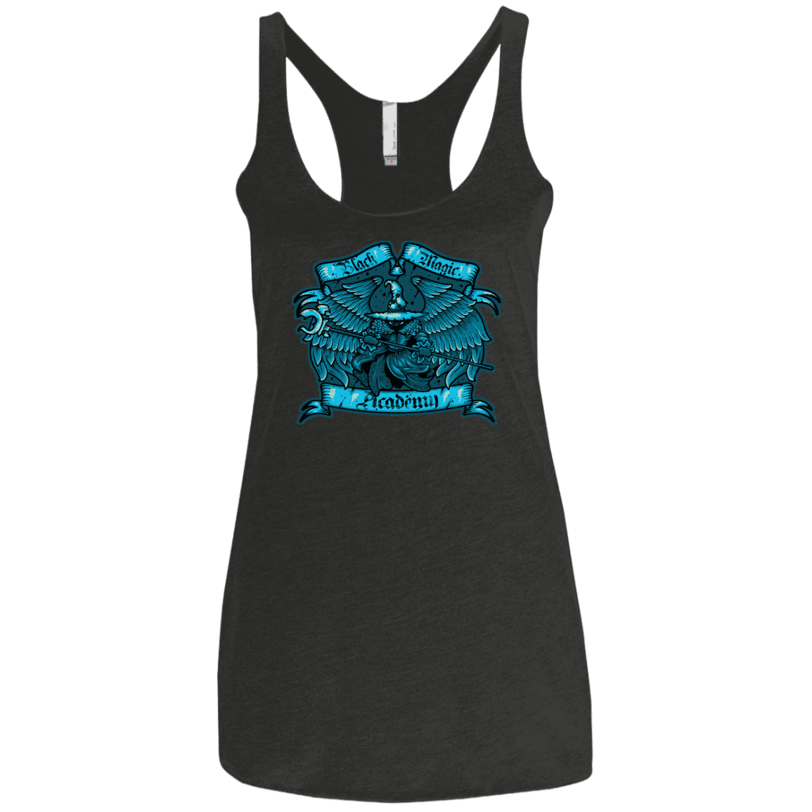 T-Shirts Vintage Black / X-Small Black Magic Academy Women's Triblend Racerback Tank