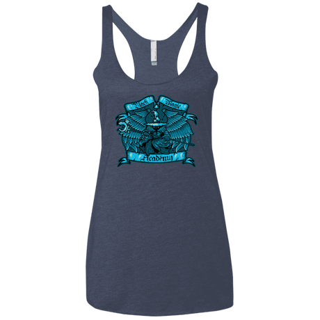 T-Shirts Vintage Navy / X-Small Black Magic Academy Women's Triblend Racerback Tank