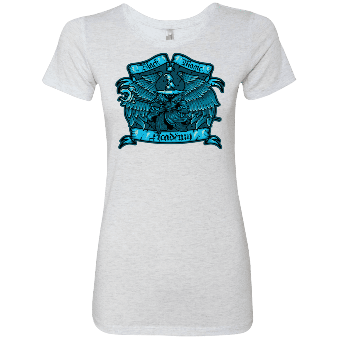 T-Shirts Heather White / S Black Magic Academy Women's Triblend T-Shirt