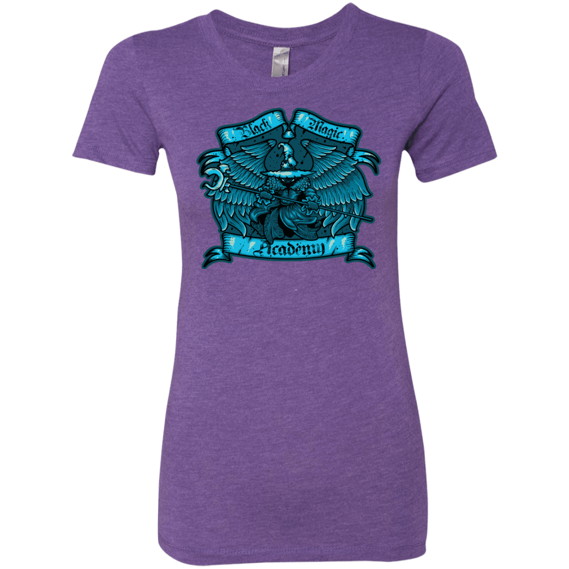 T-Shirts Purple Rush / S Black Magic Academy Women's Triblend T-Shirt