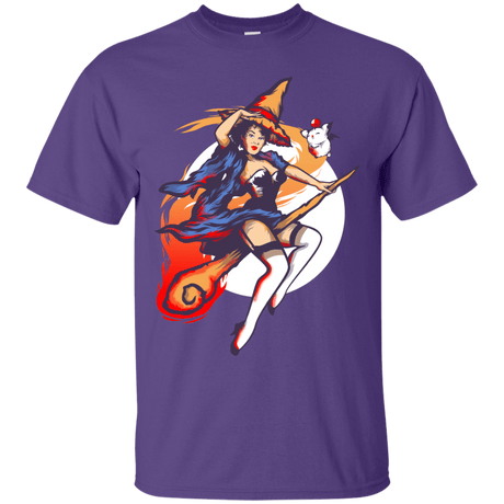 T-Shirts Purple / Small Black Magic Woman T-Shirt