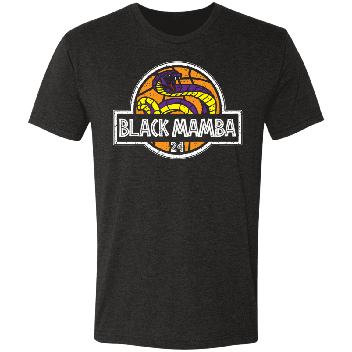 T-Shirts Vintage Black / S Black Mamba Men's Triblend T-Shirt