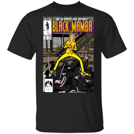 T-Shirts Black / S Black Mamba T-Shirt