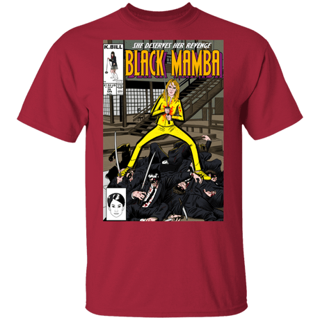 T-Shirts Cardinal / S Black Mamba T-Shirt
