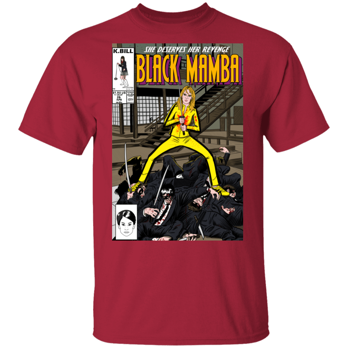 T-Shirts Cardinal / S Black Mamba T-Shirt