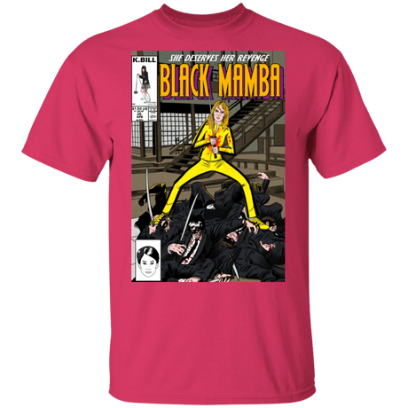 T-Shirts Heliconia / S Black Mamba T-Shirt