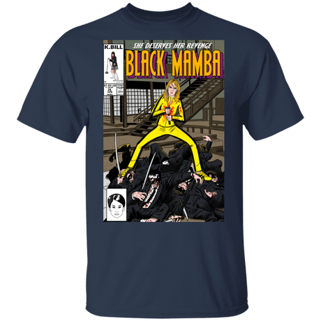 T-Shirts Navy / S Black Mamba T-Shirt