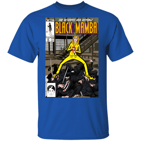 T-Shirts Royal / S Black Mamba T-Shirt