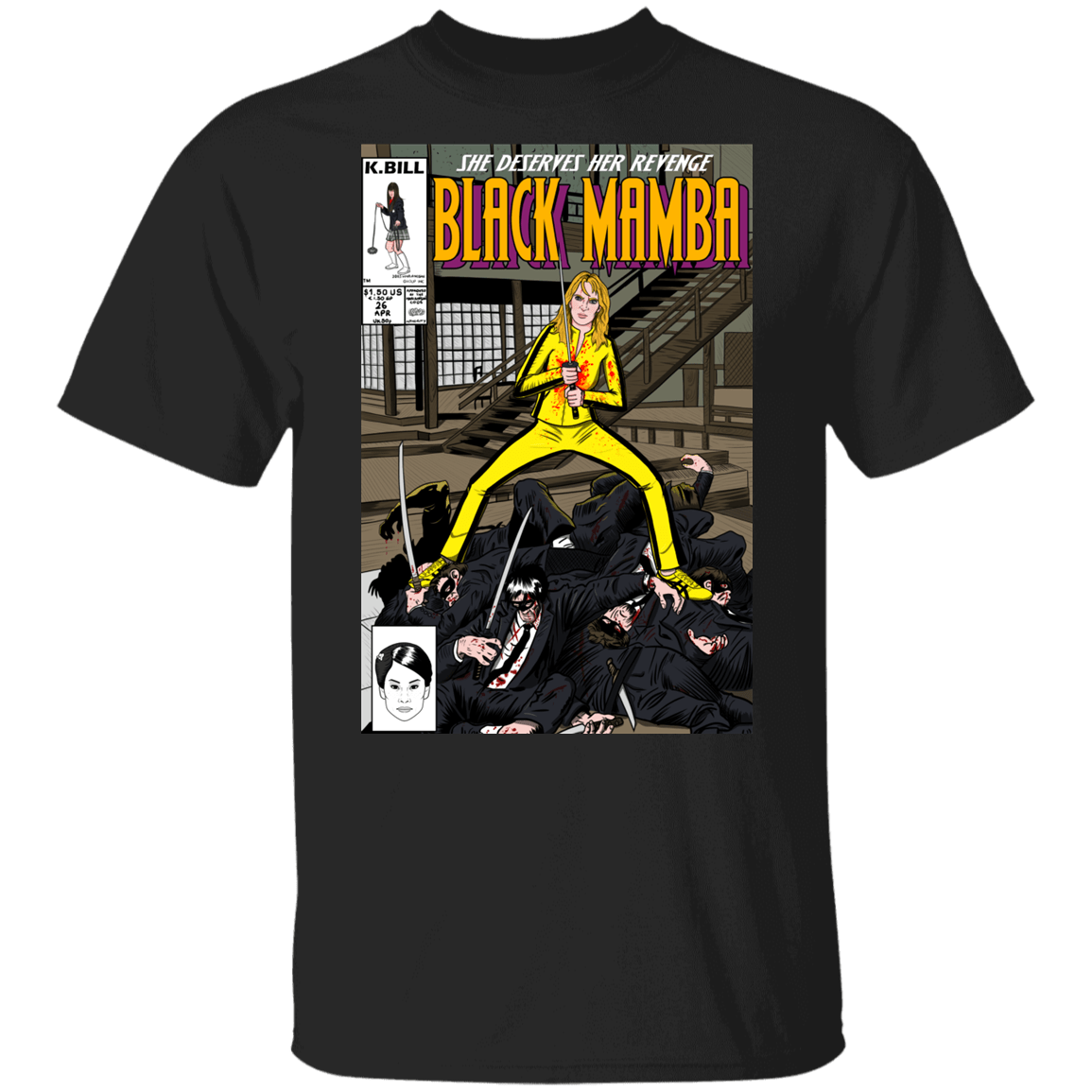 T-Shirts Black / YXS Black Mamba Youth T-Shirt