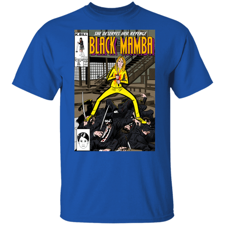 T-Shirts Royal / YXS Black Mamba Youth T-Shirt