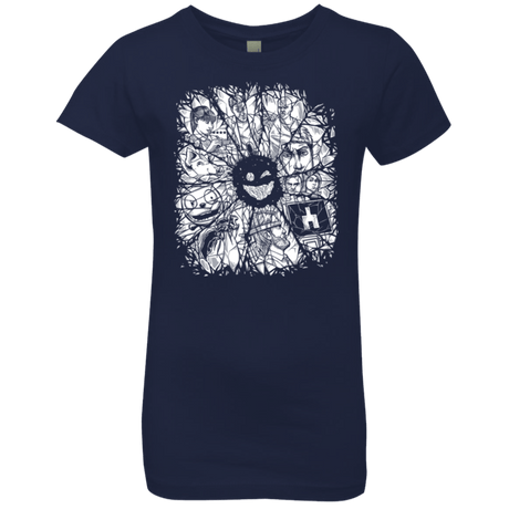 T-Shirts Midnight Navy / YXS Black Mirror Girls Premium T-Shirt