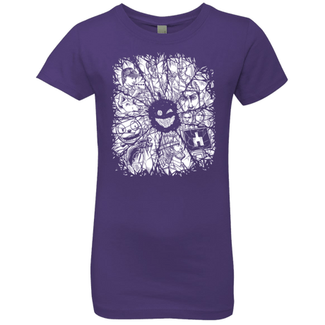 T-Shirts Purple Rush / YXS Black Mirror Girls Premium T-Shirt