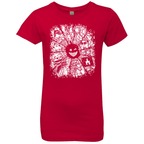T-Shirts Red / YXS Black Mirror Girls Premium T-Shirt