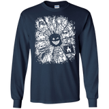 T-Shirts Navy / S Black Mirror Men's Long Sleeve T-Shirt