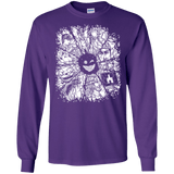 T-Shirts Purple / S Black Mirror Men's Long Sleeve T-Shirt