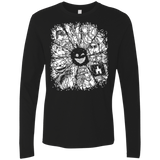 T-Shirts Black / S Black Mirror Men's Premium Long Sleeve