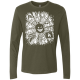 T-Shirts Military Green / S Black Mirror Men's Premium Long Sleeve