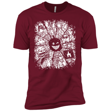 T-Shirts Cardinal / X-Small Black Mirror Men's Premium T-Shirt