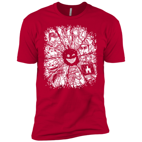 T-Shirts Red / X-Small Black Mirror Men's Premium T-Shirt