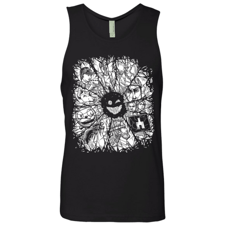 T-Shirts Black / S Black Mirror Men's Premium Tank Top