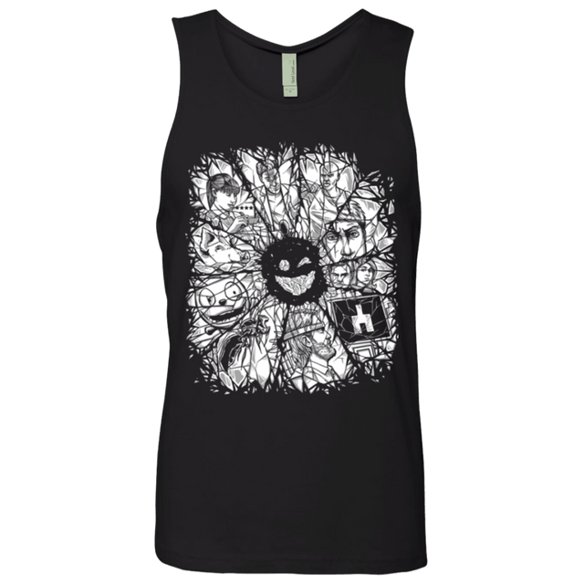 T-Shirts Black / S Black Mirror Men's Premium Tank Top