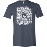 T-Shirts Heather Navy / S Black Mirror Men's Semi-Fitted Softstyle