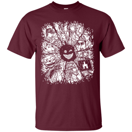 T-Shirts Maroon / S Black Mirror T-Shirt