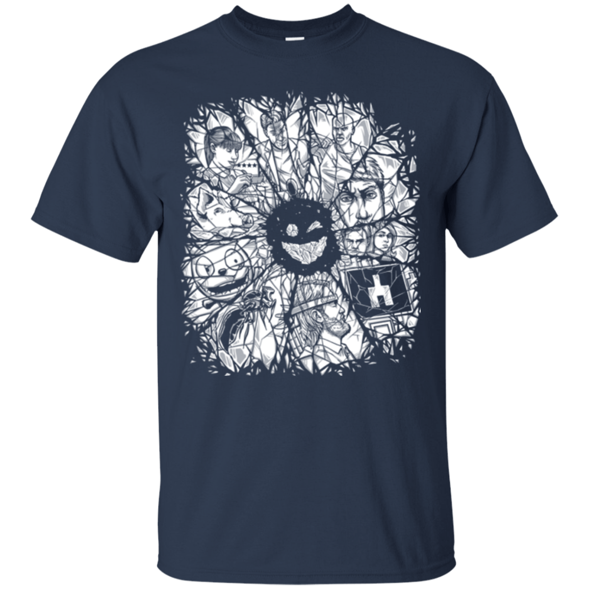T-Shirts Navy / S Black Mirror T-Shirt