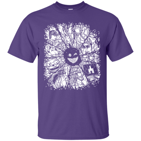 T-Shirts Purple / S Black Mirror T-Shirt