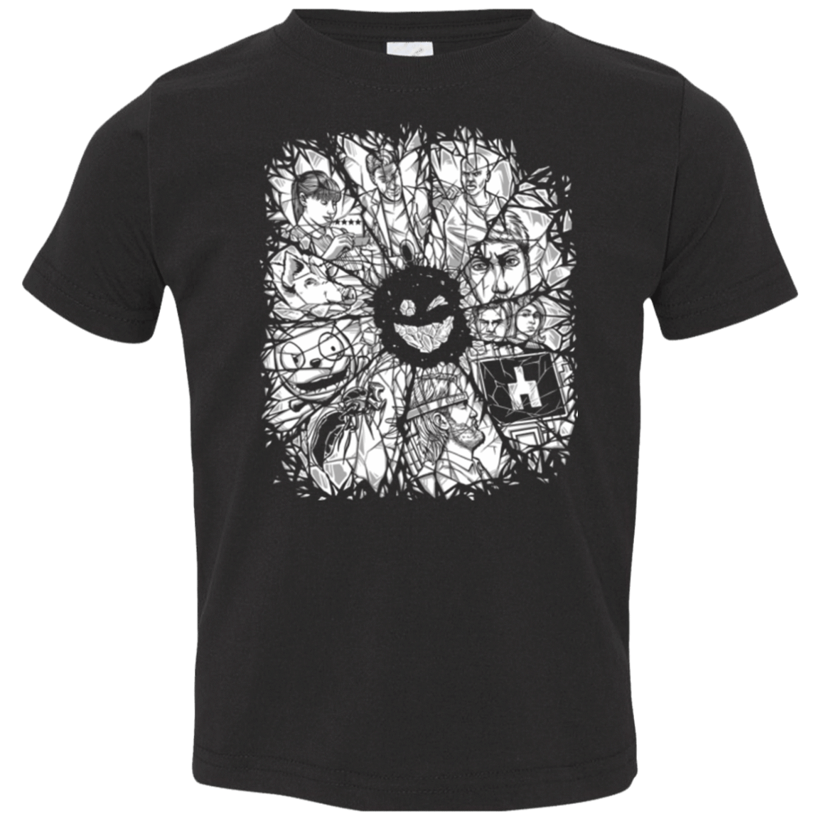 T-Shirts Black / 2T Black Mirror Toddler Premium T-Shirt