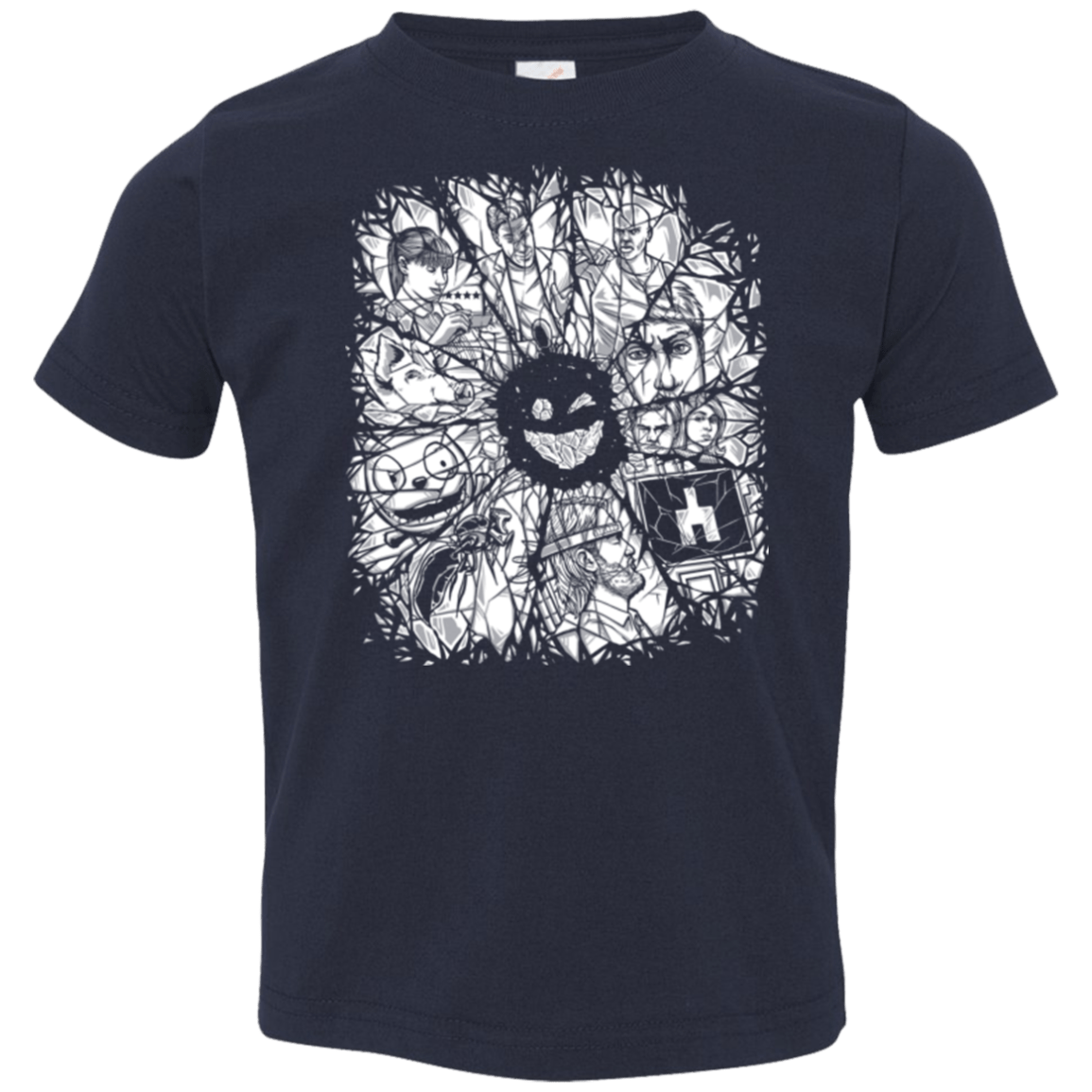 T-Shirts Navy / 2T Black Mirror Toddler Premium T-Shirt