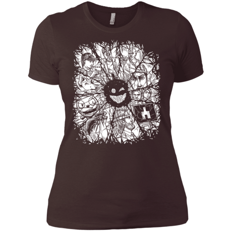 T-Shirts Dark Chocolate / X-Small Black Mirror Women's Premium T-Shirt