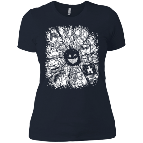 T-Shirts Midnight Navy / X-Small Black Mirror Women's Premium T-Shirt